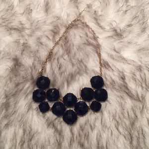 Charming Charley Statement Necklace Navy Blue